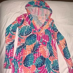 Lily Pulitzer hooded dress with pockets